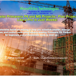 primavera p6 essentials 4 week intensive training program (weekend edition)