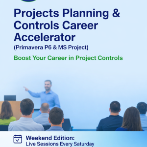 training project planning and controls training using ms projects & p6  primavera (50%)